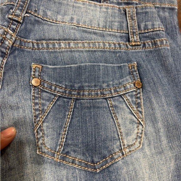 ARDEN B women’s distressed Cropped Pants Size 4 26 x 31 EUC vintage Y2K fashion - Picture 3 of 11